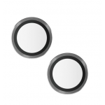 PANZERGLASS Δακτυλίδια προστασίας CAMERA protection Hoop Optic Rings για Apple IPHONE 15  6.1 / 15 PLUS 6.7 - ΜΑΥΡΟ - PG-1138 